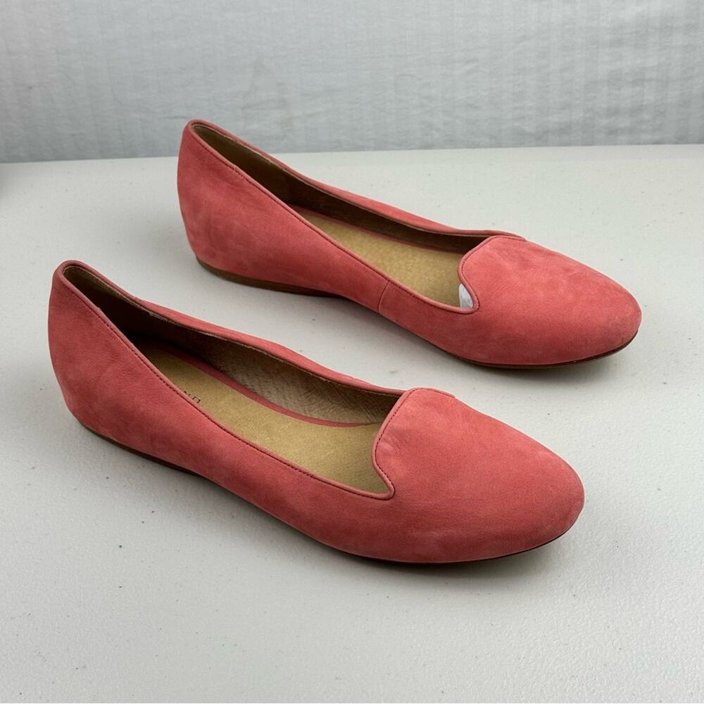 Liebeskind Berlin Pink Flamingo Suede Ballet Flats Women's Size EUR 39 US 8-8.5 - Picture 7 of 10